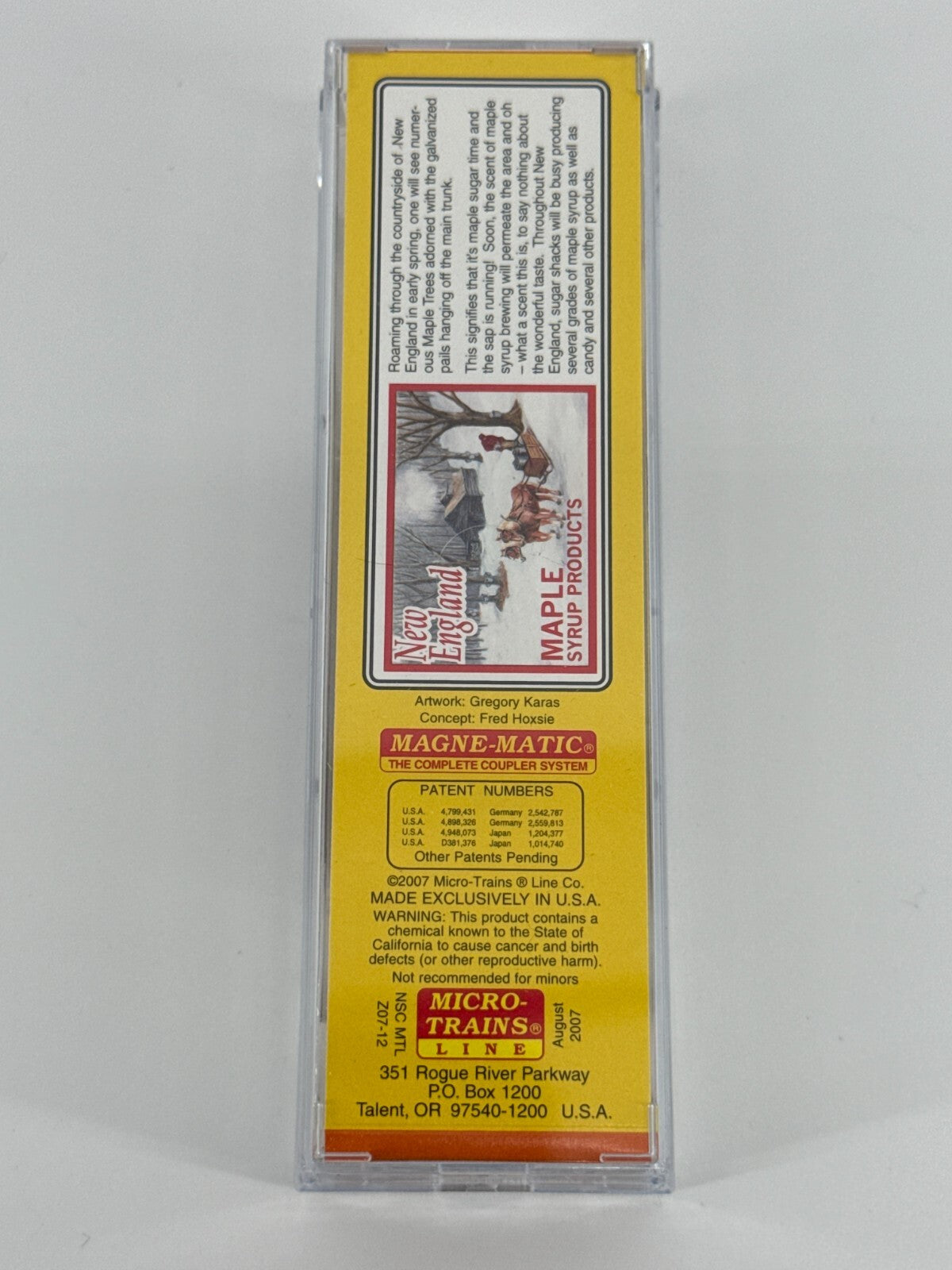 Z Scale Maple Syrup Set Micro-Trains + Sugar House Kit Nansen MTL 2007 Rare