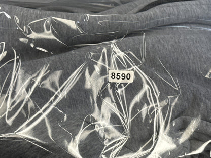 Champion Zip Hoodie L (14/16) Gray/Black Cotton Blend Regular Fit All Over