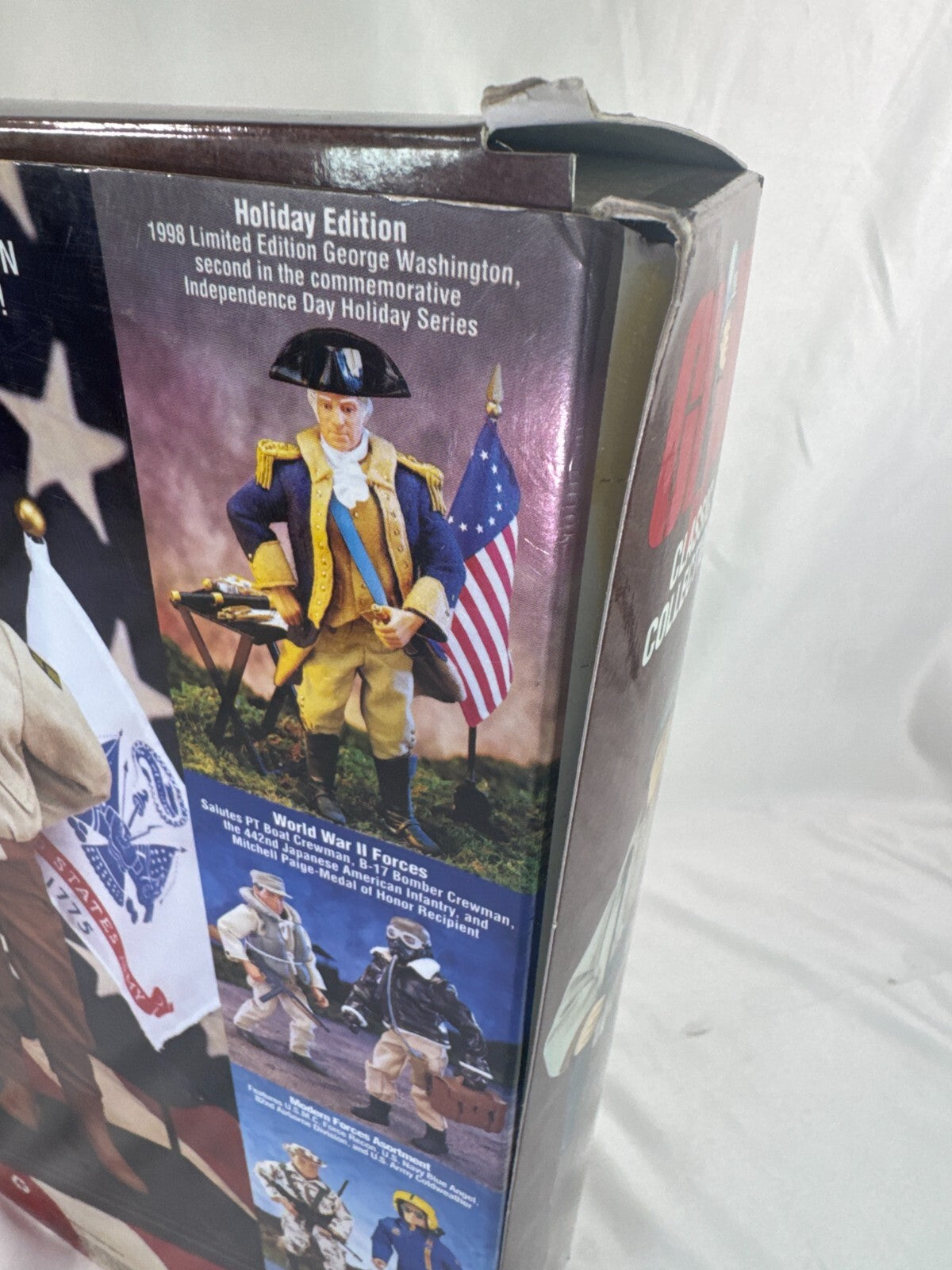GI Joe 12” General Omar Bradley 1998 Hasbro Classic Collection WWII Figure Boxed