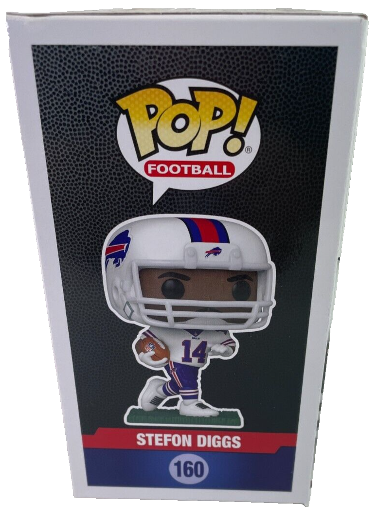 Funko Pop NFL Stefon Diggs #160 Buffalo Bills Vinyl Figure Series 8 HTF RARE! 🏈