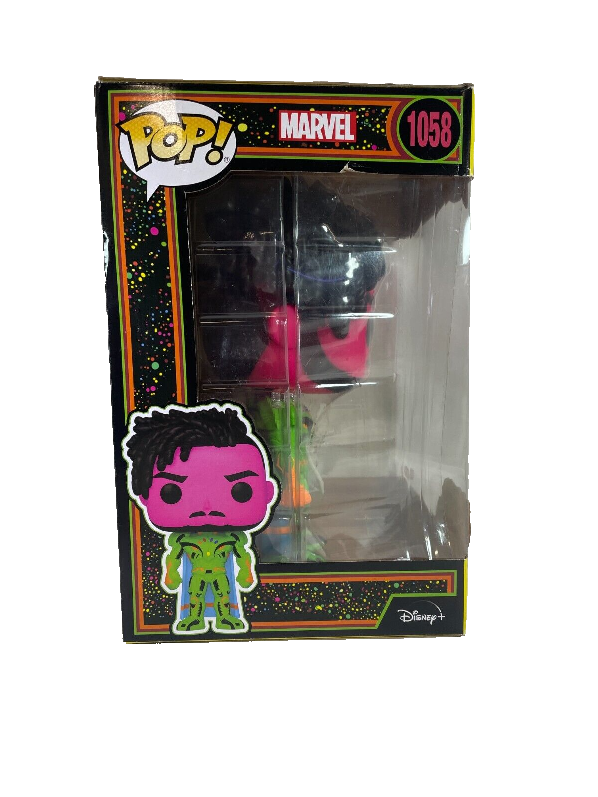 Funko Pop! Marvel Infinity Killmonger Blacklight 10 Inch Target Exclusive
