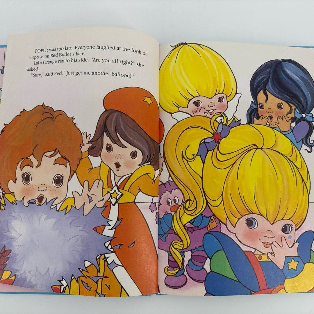 1984 Rainbow Brite Happy Birthday Buddy Blue Golden Book