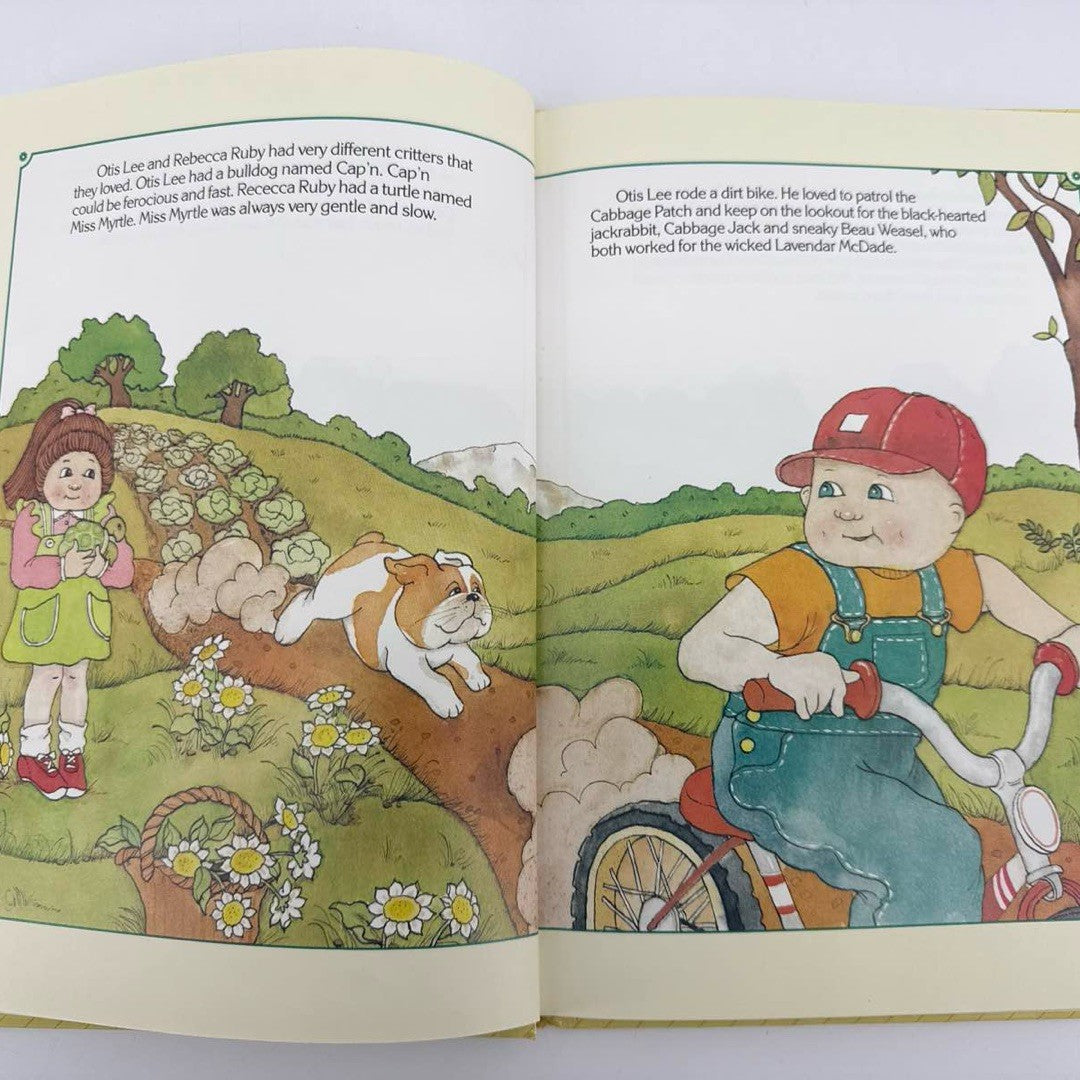 Cabbage Patch Kids Making Friends 1984 Parker Bros Book CPK