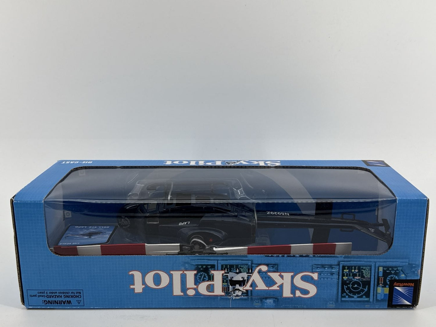 NewRay Sky Pilot 1:48 Bell 412 LAPD Police Helicopter Diecast Model N5929Z