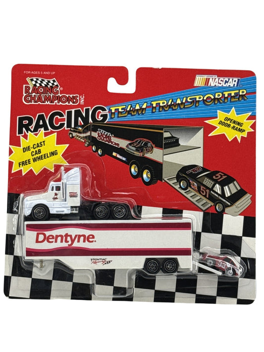 Vintage 1994 Racing Champions NASCAR Transporter Dentyne Pontiac Diecast 33 NIP