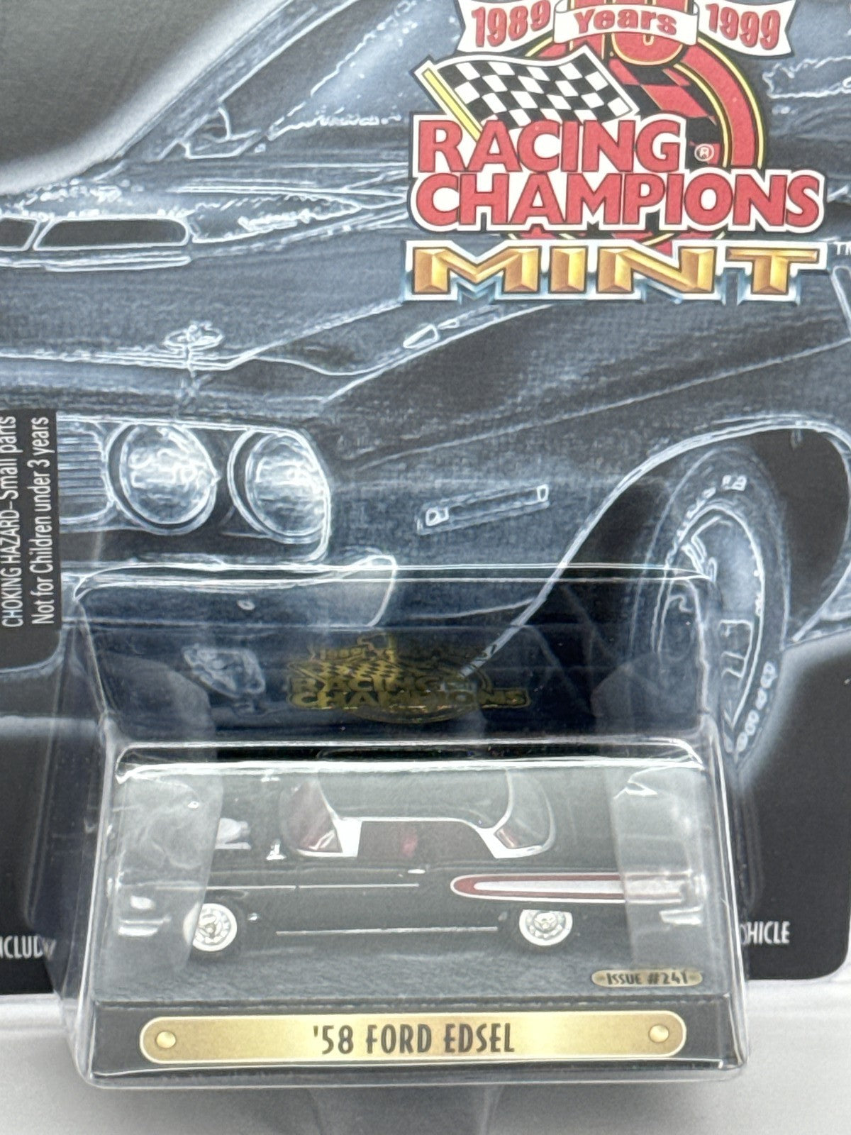 Racing Champions Mint 1998 '58 Ford Edsel Black 1:64 Diecast 1 of 9,999