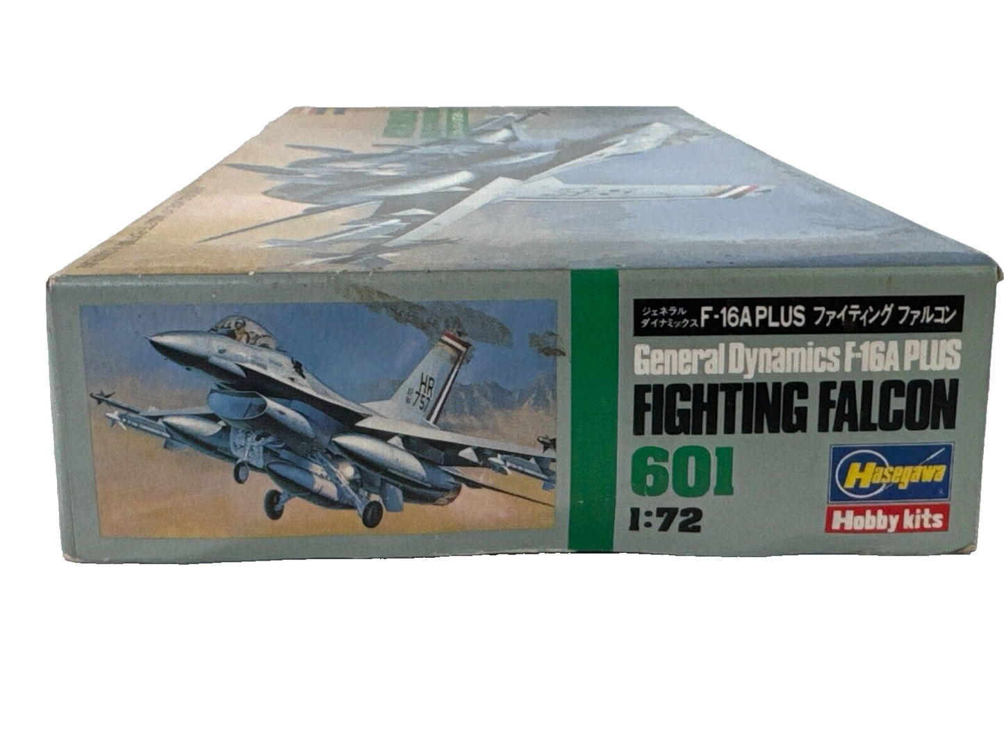Hasegawa 1/72 F-16A Plus Fighting Falcon Model Kit Decals Stand Vintage
