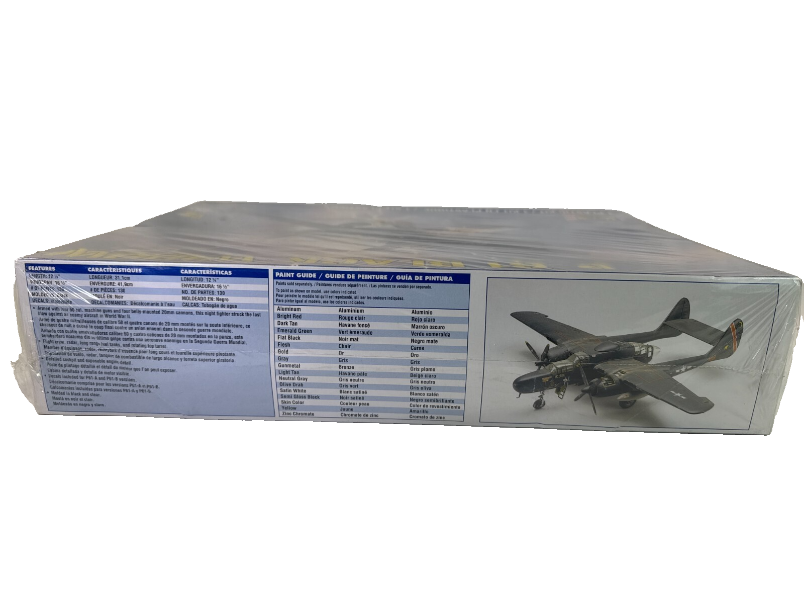 Revell 1/48 P-61 Black Widow Model Kit 85-7546 WWII Night Fighter New Sealed