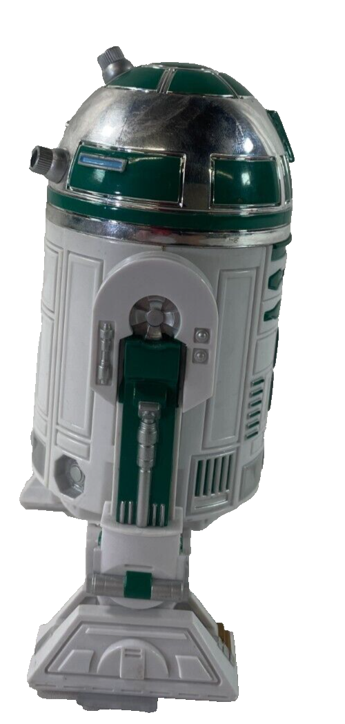 Vintage 1997 Hasbro Star Wars R2-D2 7" Droid Action Figure Green Variant Kenner