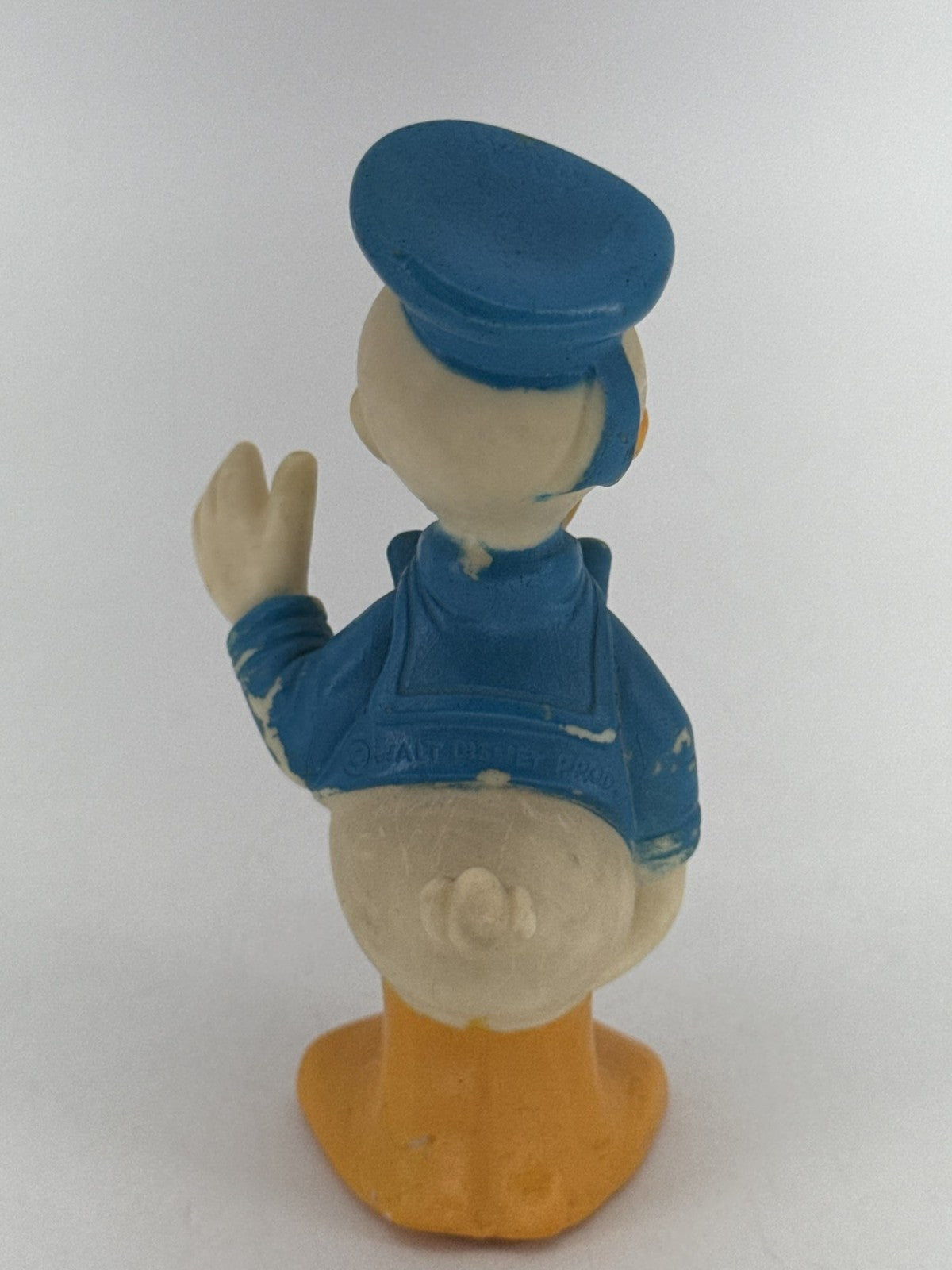 1978 Disney Donald Duck Gabriel CBS Vinyl Figure Squeeze Toy