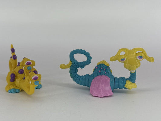 1988 McDonalds Mix Em Up Monsters Gropple & Current Inc Happy Meal Toys