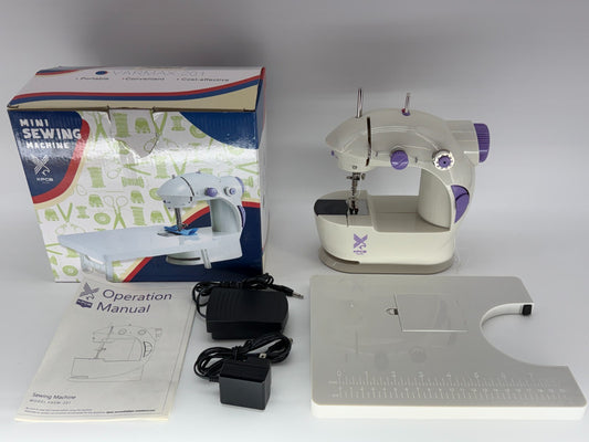 Mini Sewing Machine KPCB Tech FHSM-201 Portable Electric w Pedal Table Kit
