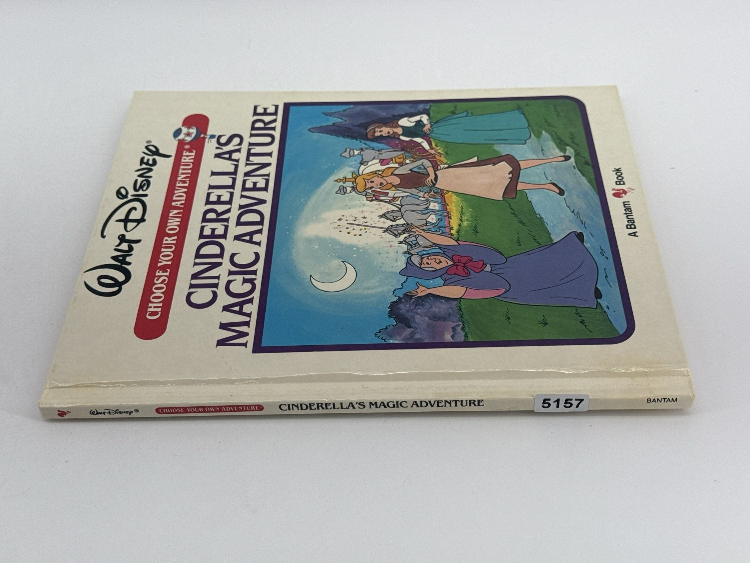 Disney Cinderella's Magic Adventure Book 1985