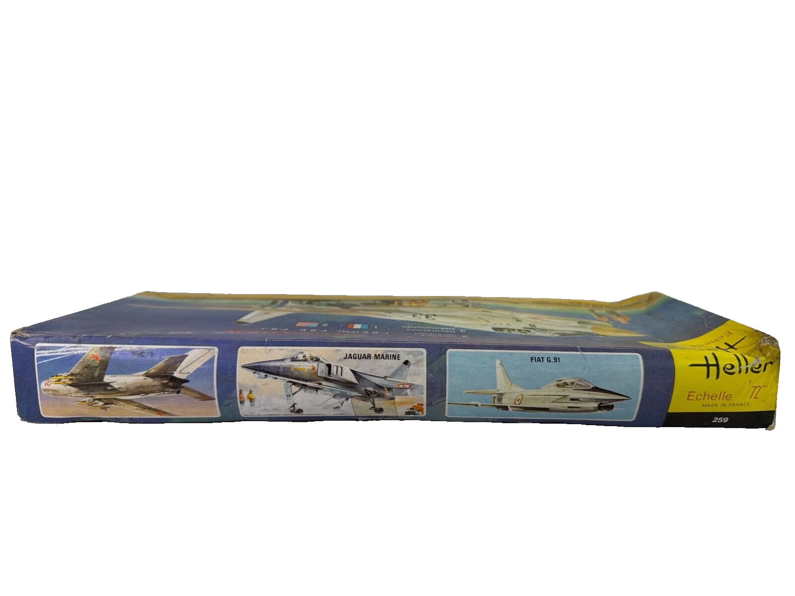 Heller 1/72 Vought F-8 Crusader Model #259 French Navy/US Navy 3 Versions #1137