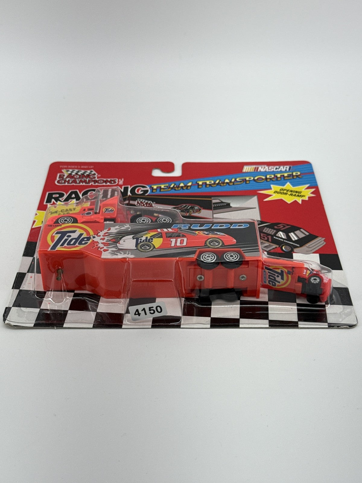 Vintage 1994 Racing Champions NASCAR Team Transporter Ricky Rudd Tide Die-Cast N