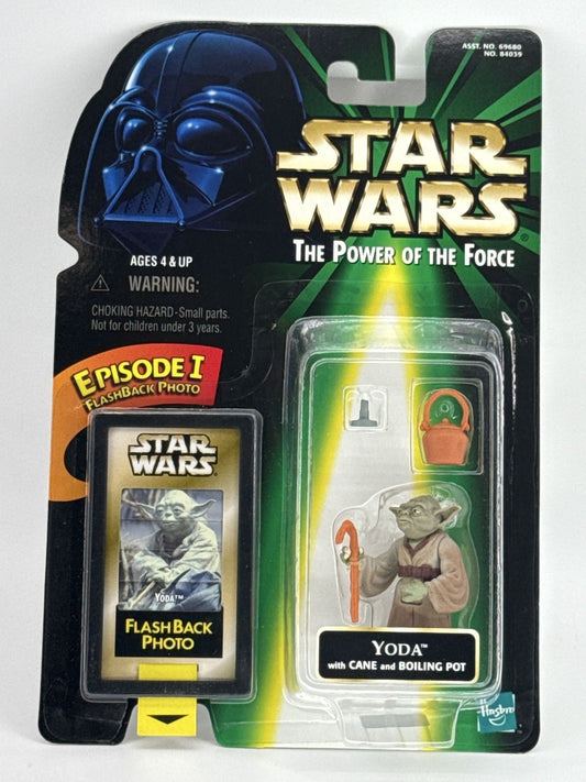 Yoda Star Wars Power of the Force Flashback Photo Figure 1998 Hasbro