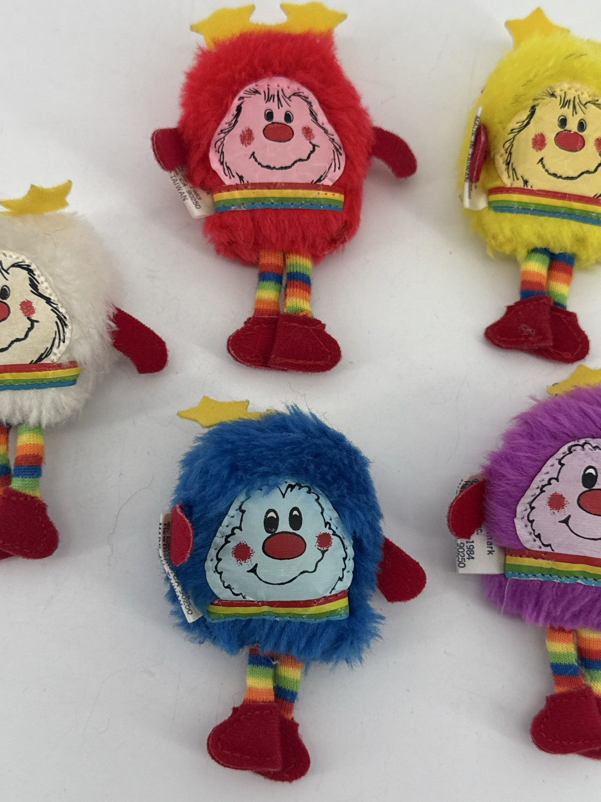 1983 Rainbow Brite Sprite mini Plush Lot Mattel Hallmark Stuffed Animal Set
