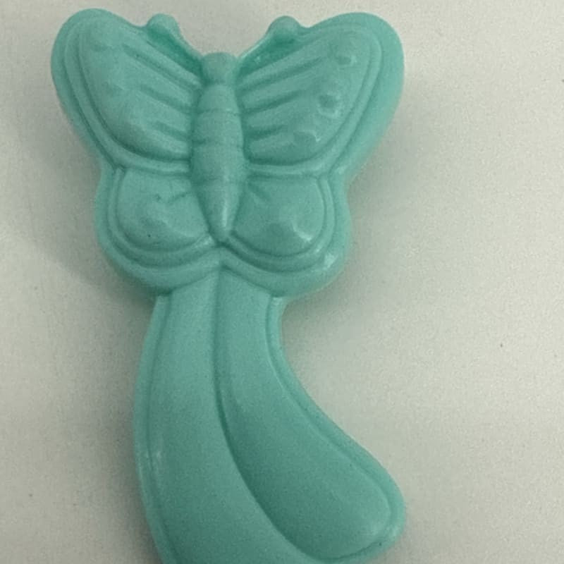 MLP G1 Teal Butterfly Brush 1980s