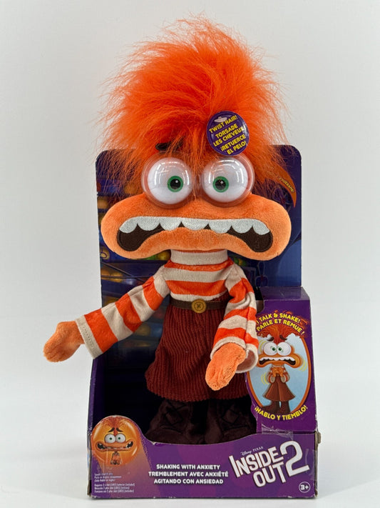 Inside Out 2 2024 Shaking with Anxiety 12” Talking Doll Disney Pixar Just Play
