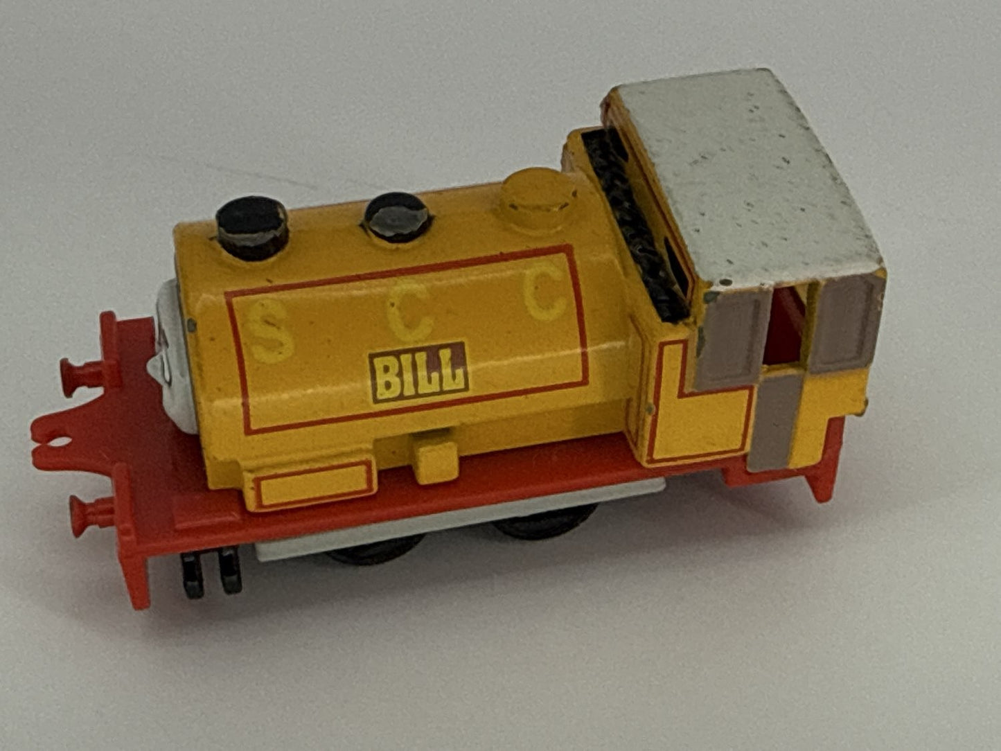 VTG 1991 ERTL Thomas & Friends Bill Diecast Train Tank Engine Yellow SCC
