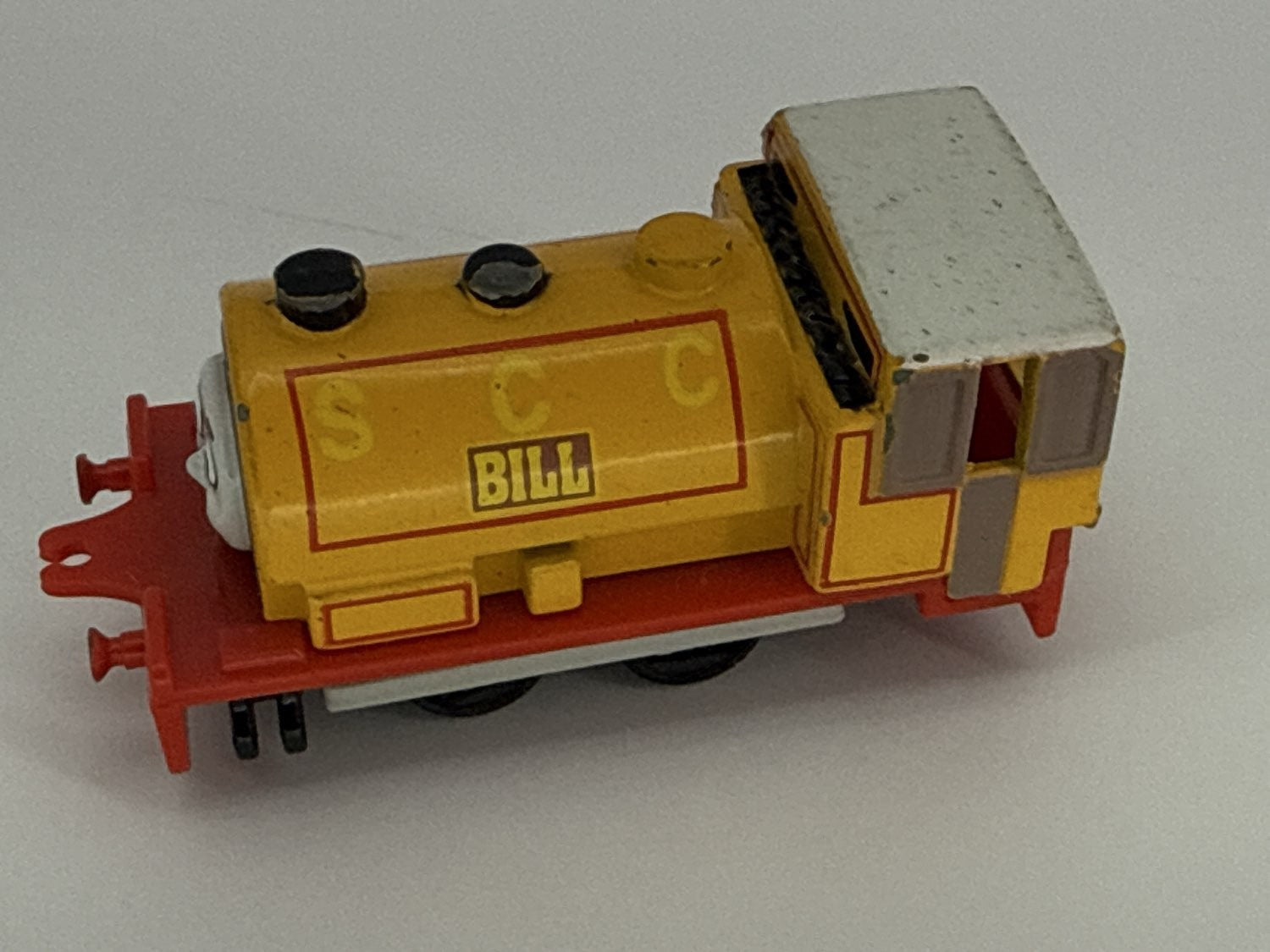 VTG 1991 ERTL Thomas & Friends Bill Diecast Train Tank Engine Yellow SCC