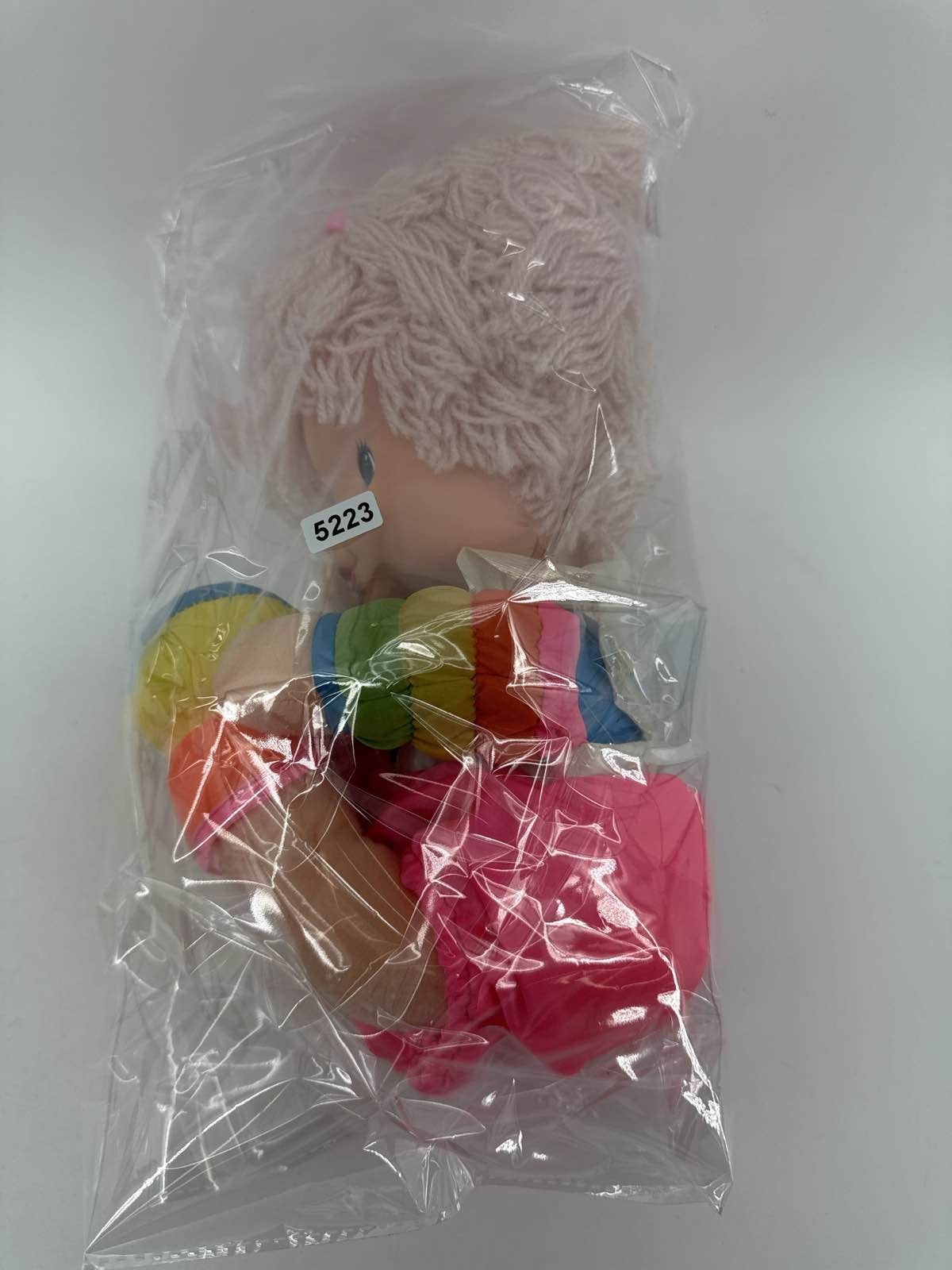 1983 Rainbow Brite Pink Baby Brite Doll 15" Plush Hallmark Mattel