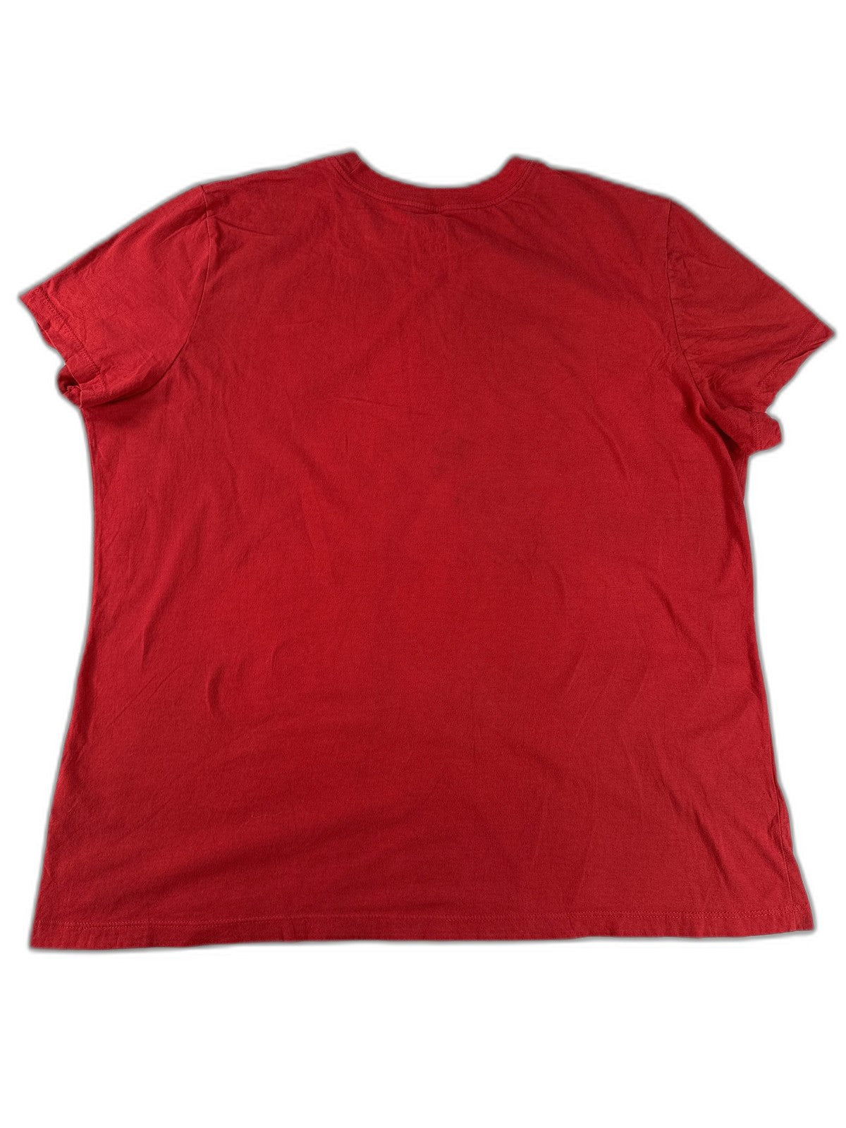 Nike Angels Sports Graphic Tee XL Red Cotton Short Sleeve Crewneck All Y2K