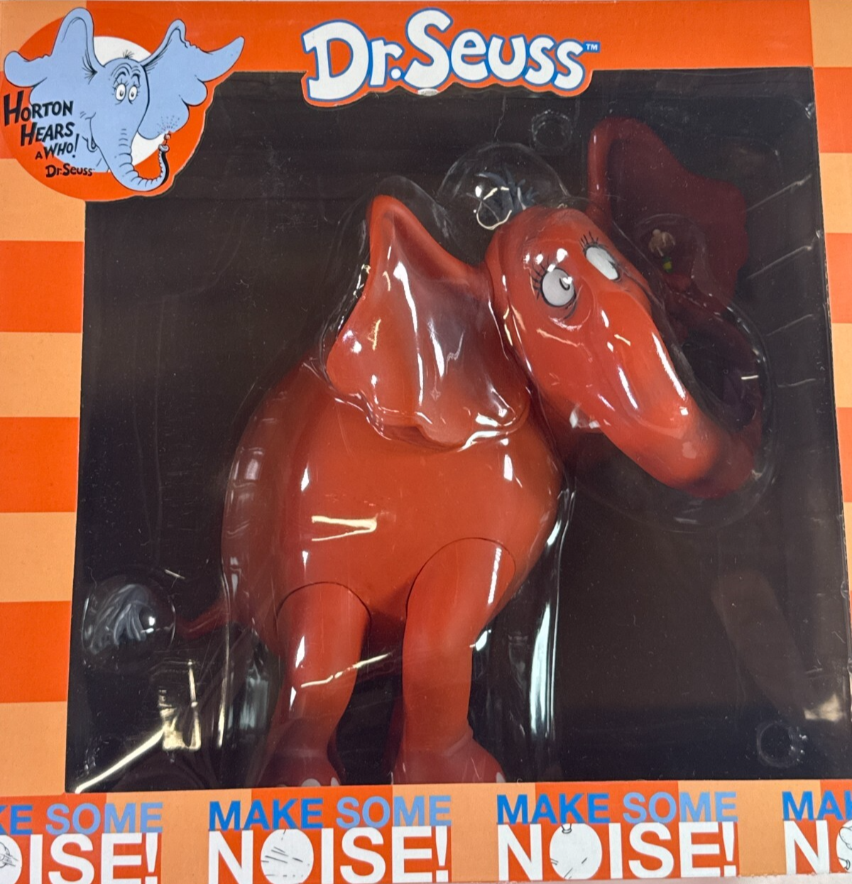Dr. Seuss Horton Hears A Who Orange Red Chase Figure Super Rad Toys Rare