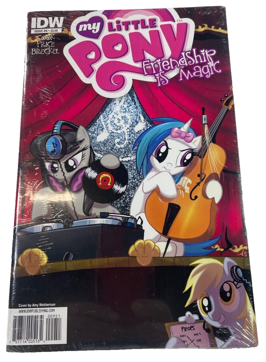 My Little Pony Friendship Is Magic #9 Hot Topic Variant IDW Comic (2013) RARE!