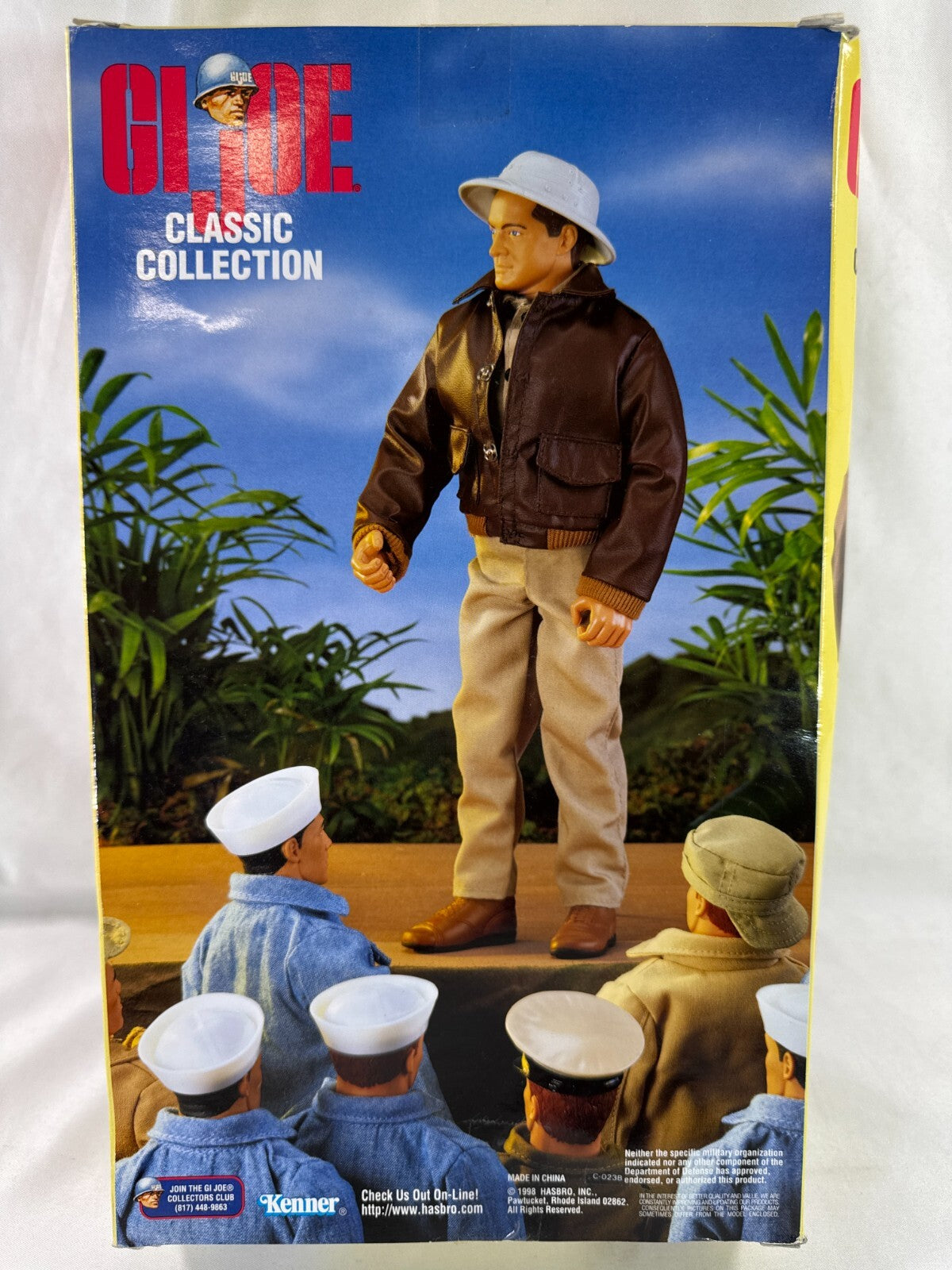 GI Joe Classic Collection Bob Hope Hollywood Heroes 12" NIB Hasbro 1998 Sealed