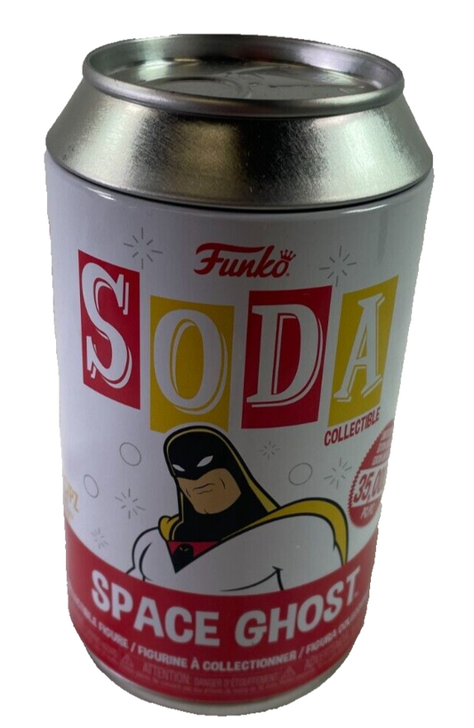 Funko Vinyl Soda Space Ghost Figure 2023 Open Can Sealed Inside w/ Coin 🔥