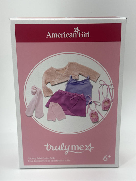 American Girl Truly Me Ballet Practice Outfit