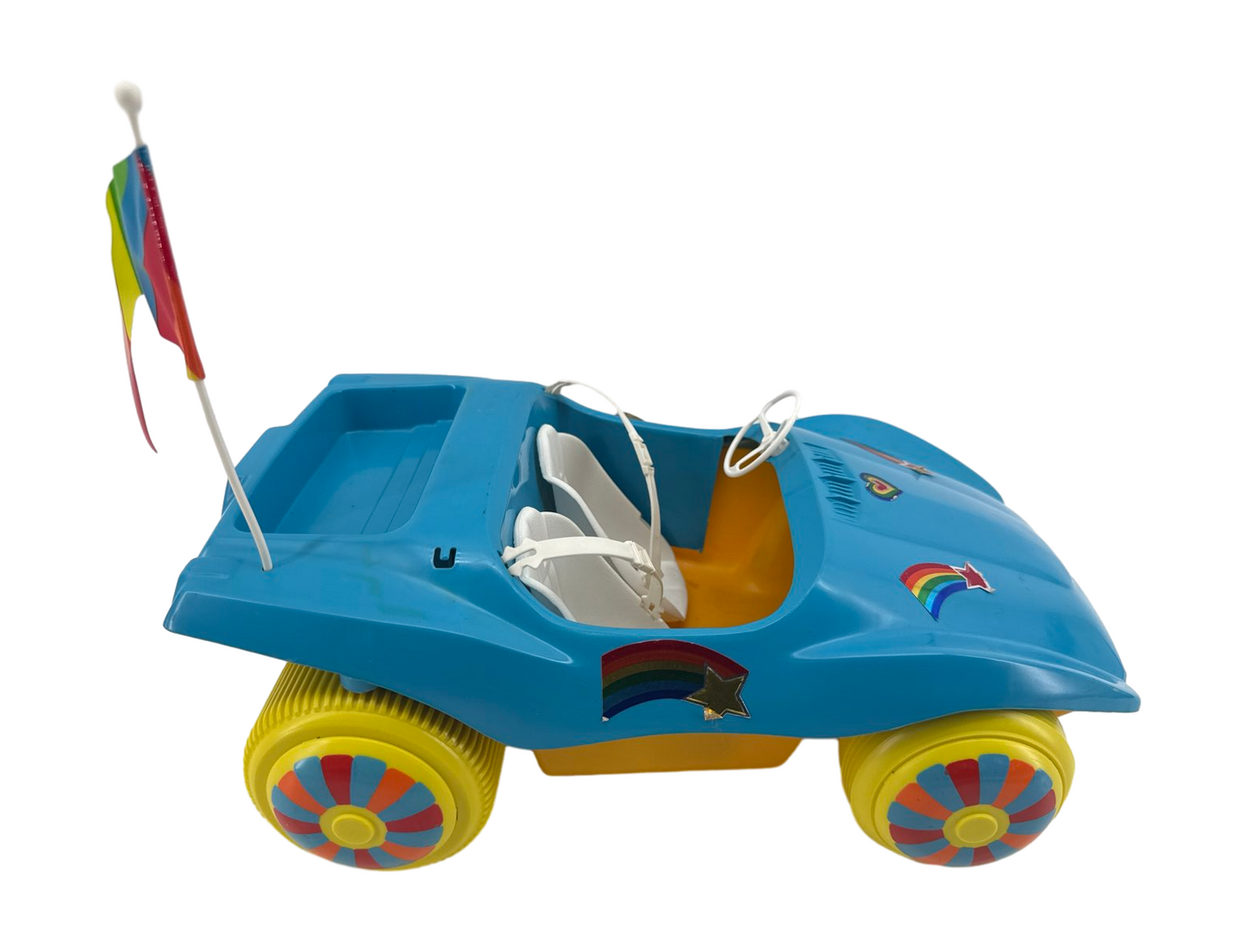 1983 Mattel Rainbow Brite Color Buggy Blue Conv. Car