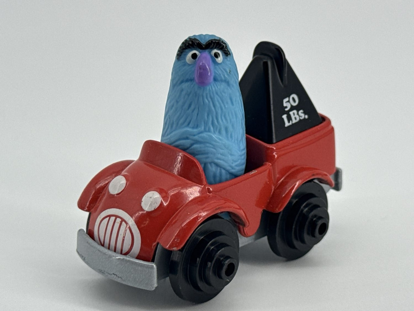 Sesame Street Herry Monster Die Cast Car 50 Lbs Muppets 1980s Toy