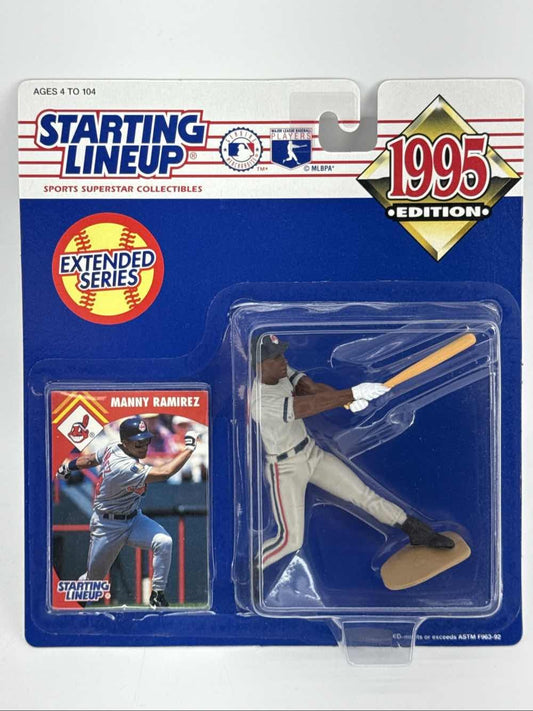 1995 Starting Lineup Manny Ramirez Cleveland Indians Extended Series SLU MLB