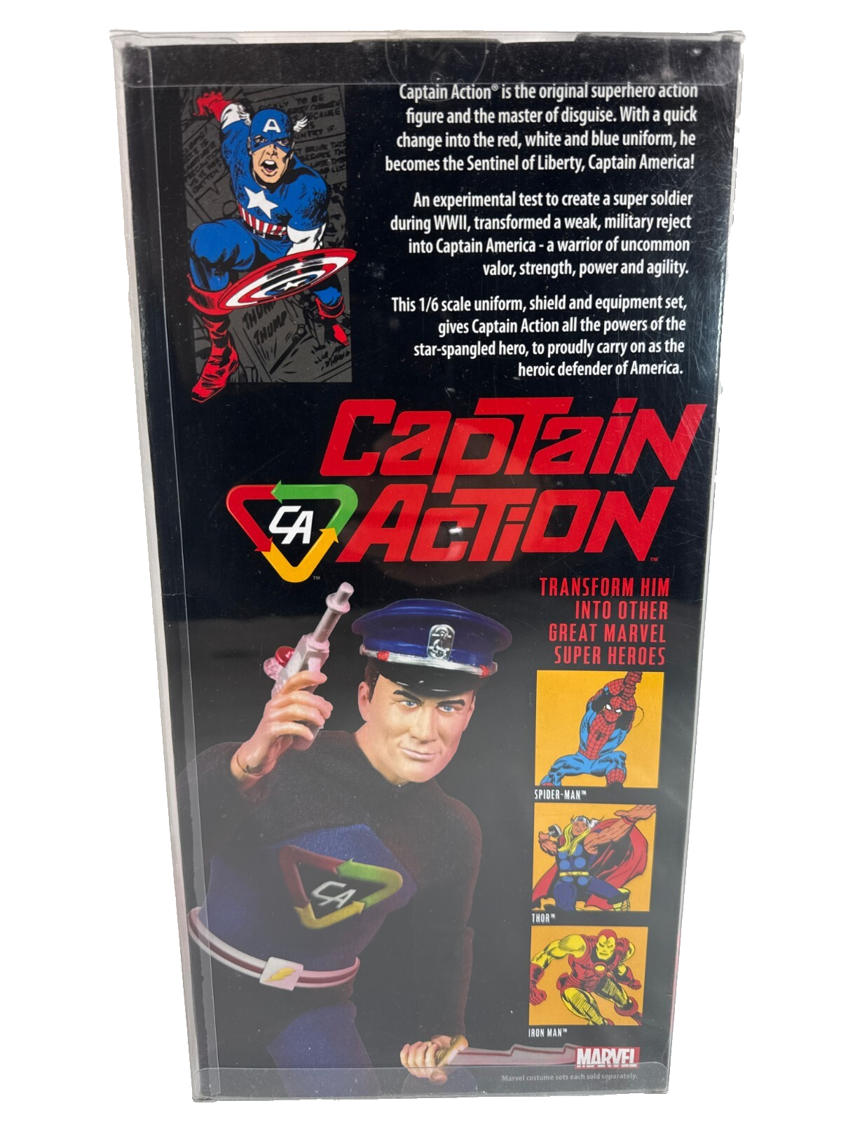 Captain Action Captain America 1:6 Scale Uniform Set 2011 Marvel Comics