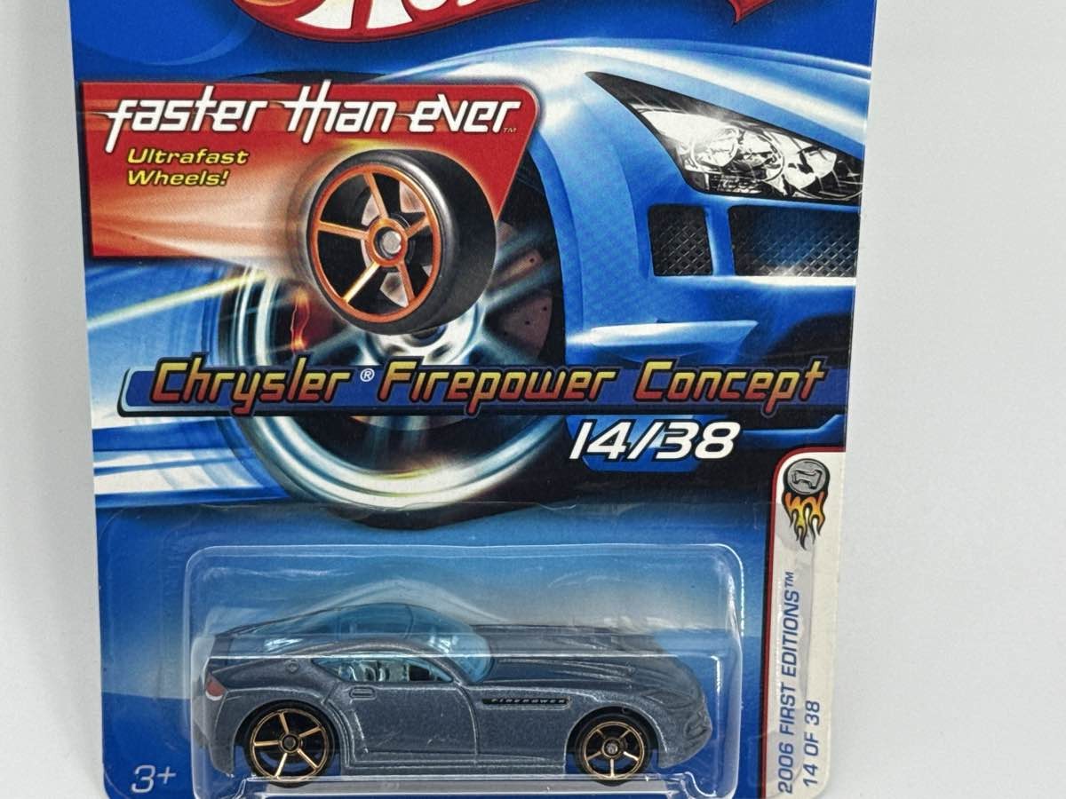 2006 Hot Wheels Chrysler Firepower Concept FTE 1st Ed 14/38 #014