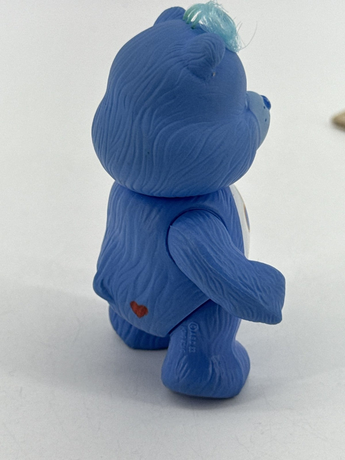 Care Bears Grumpy Bear Blue Rain Cloud Poseable 1983 Kenner 3.5" Toy