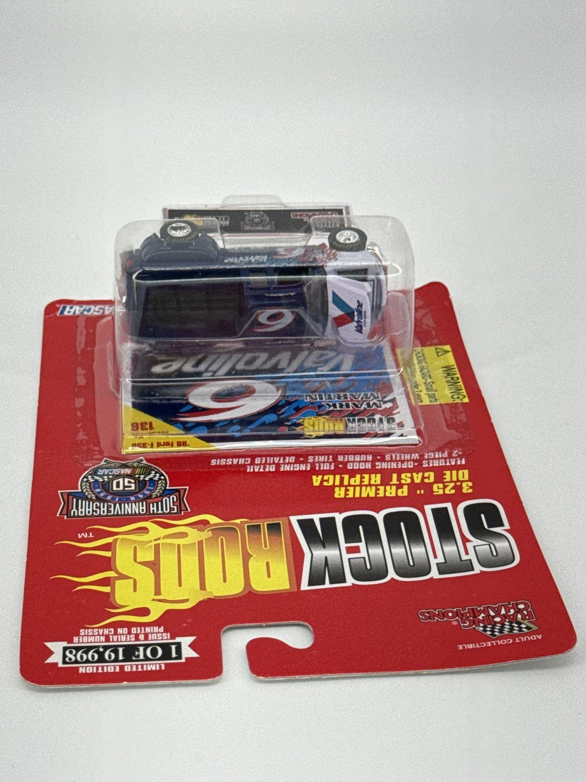 Racing Champions Stock Rods Mark Martin #6 Valvoline '99 Ford F-350 LE 1:64
