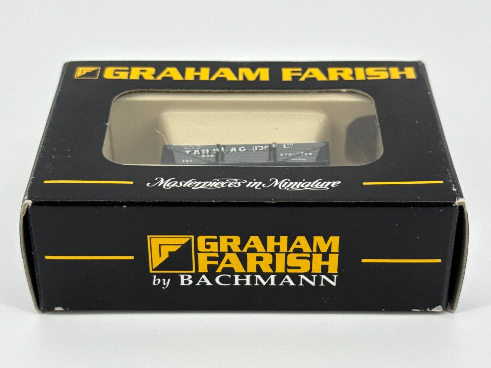 Graham Farish 373-157 N Gauge 5 Plank Wagon TARSLAG 836 Stockton USED in Box