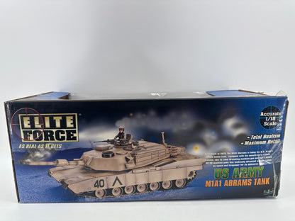 Elite Force M1A1 Abrams Tank 1:18 US Army Desert 2002 BlueBox BBI Realistic Mode