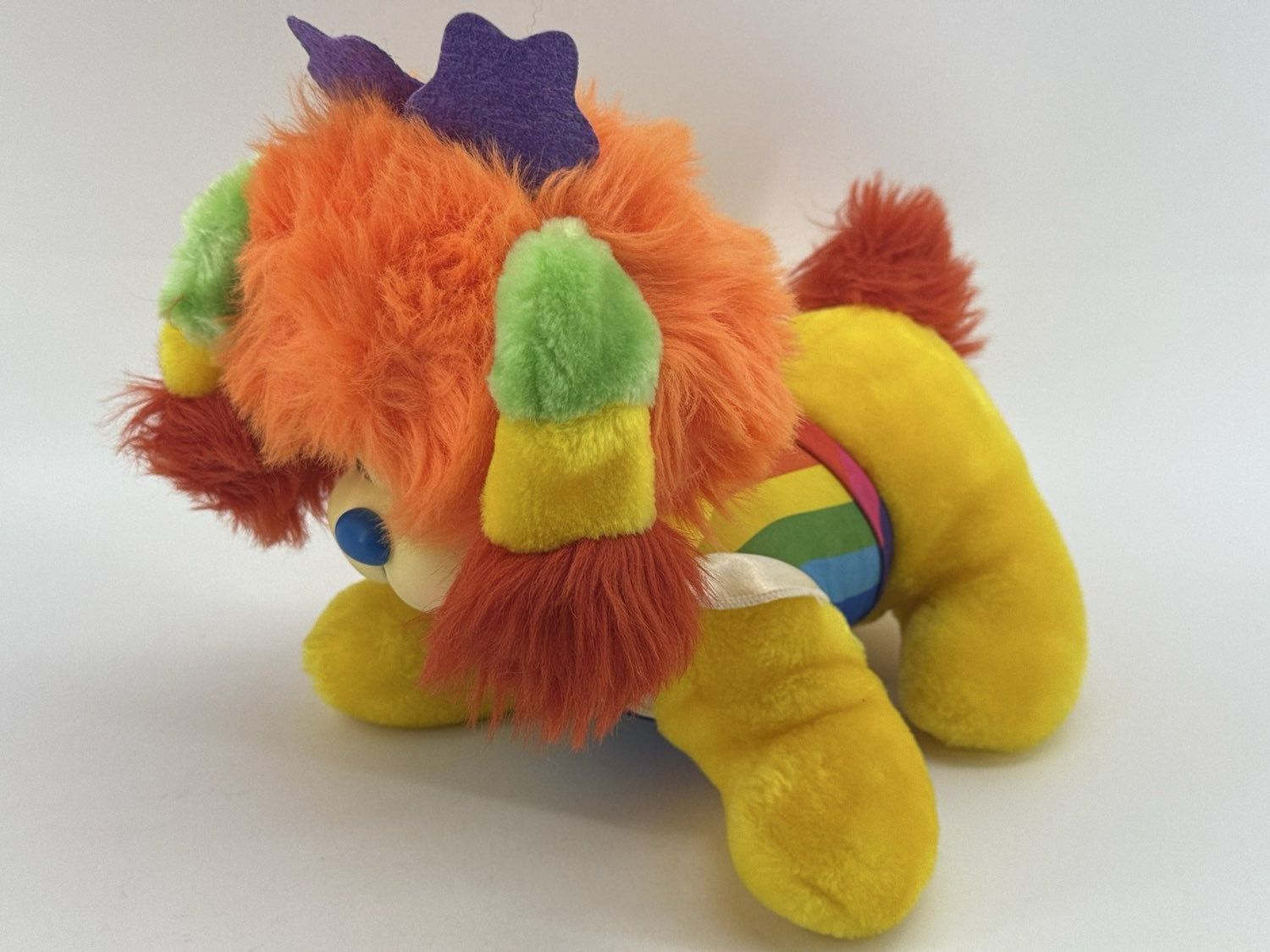 1983 Hallmark Rainbow Brite Puppy Brite Plush Dog