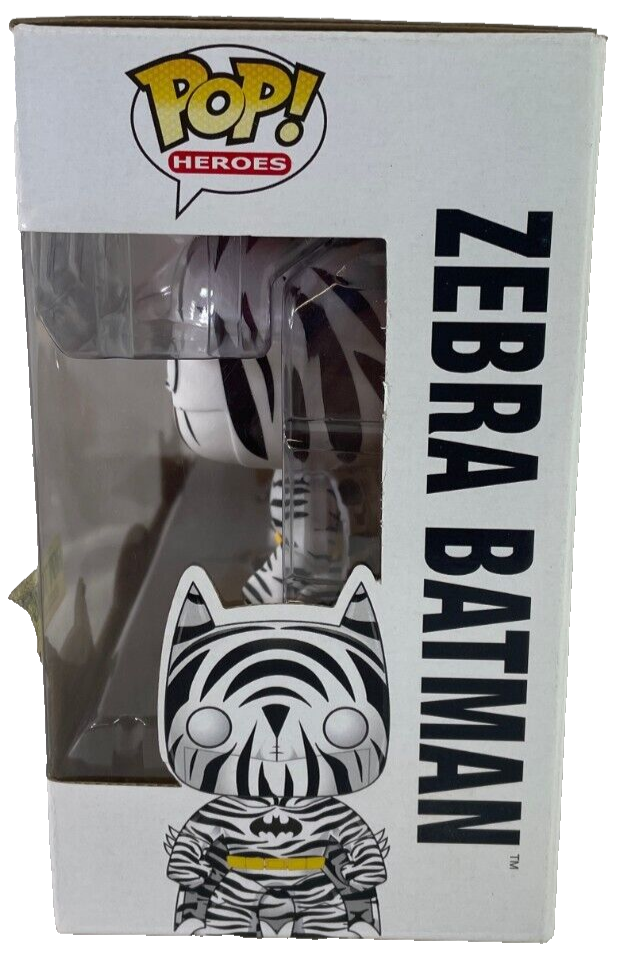 Funko Pop! Zebra & Bullseye Batman 2-Pack Hot Topic Exclusive 2016 DC 2016