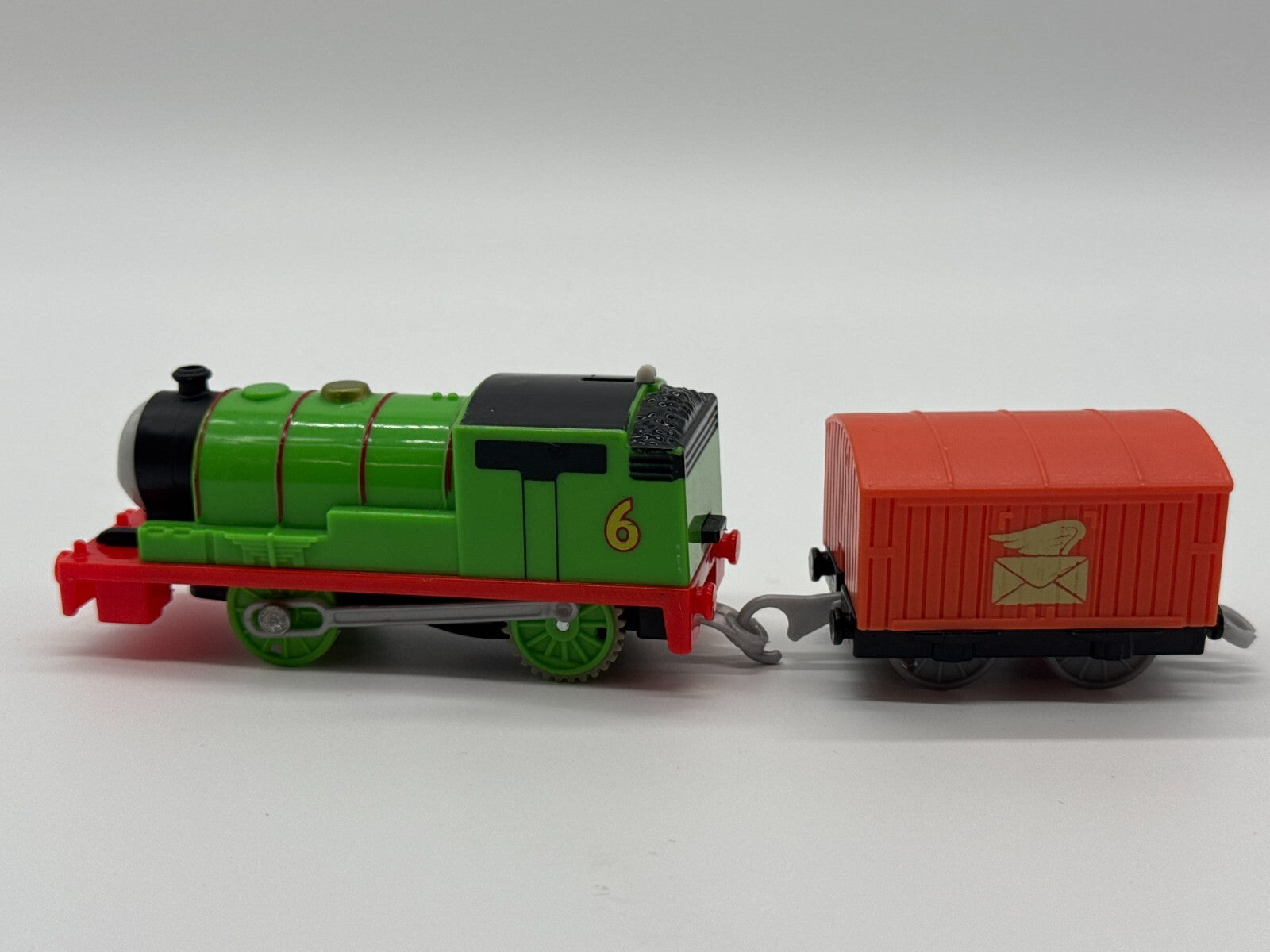 🎉Thomas & Friends TrackMaster Percy Motorized Engine w/ Cargo Car BML07🎉