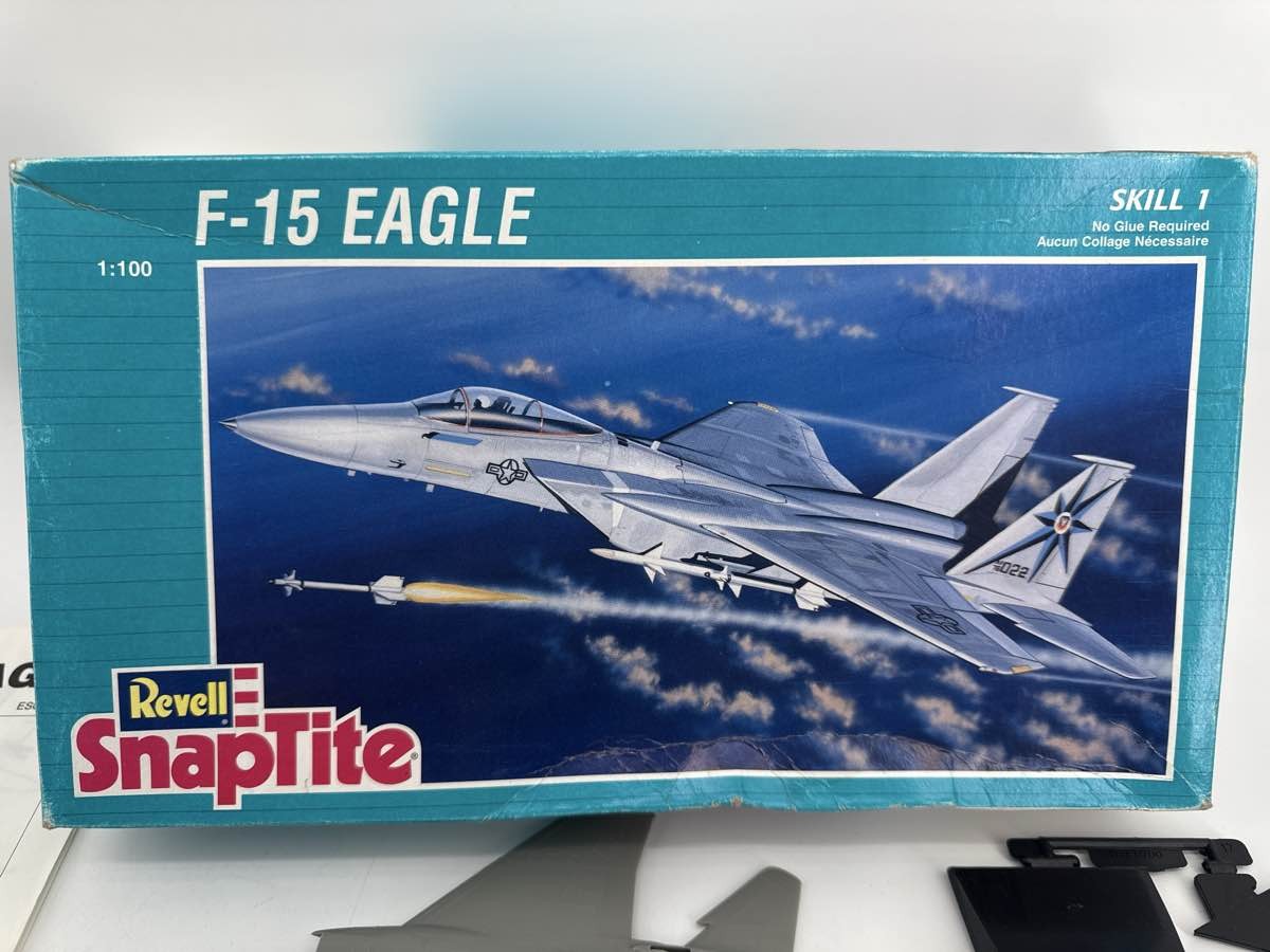 Revell SnapTite F-15 Eagle 1:100 Scale Model Kit Skill 1