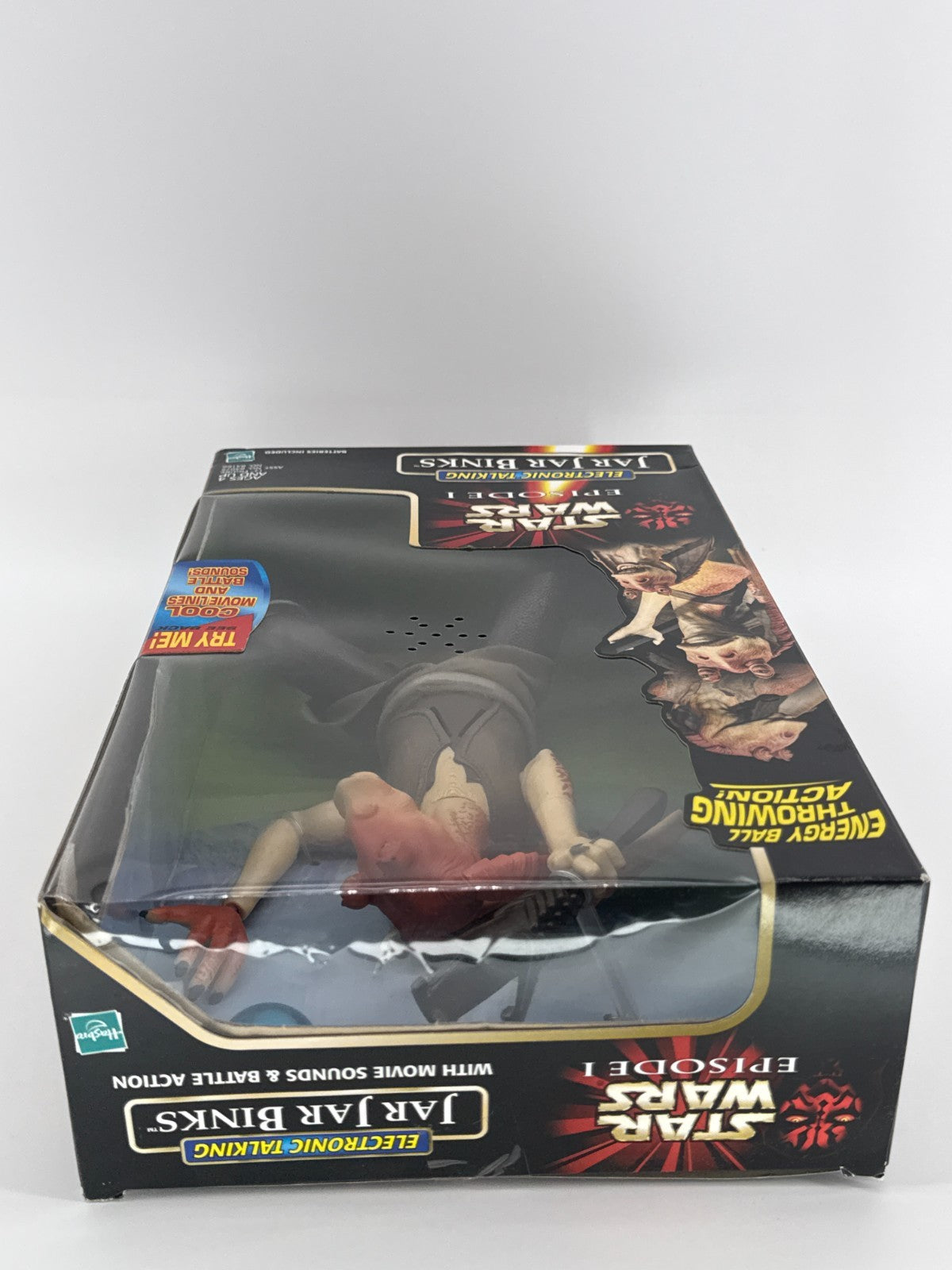 Star Wars Ep 1 Electronic Talking Jar Jar Binks Figure Hasbro 12” Voice Sounds