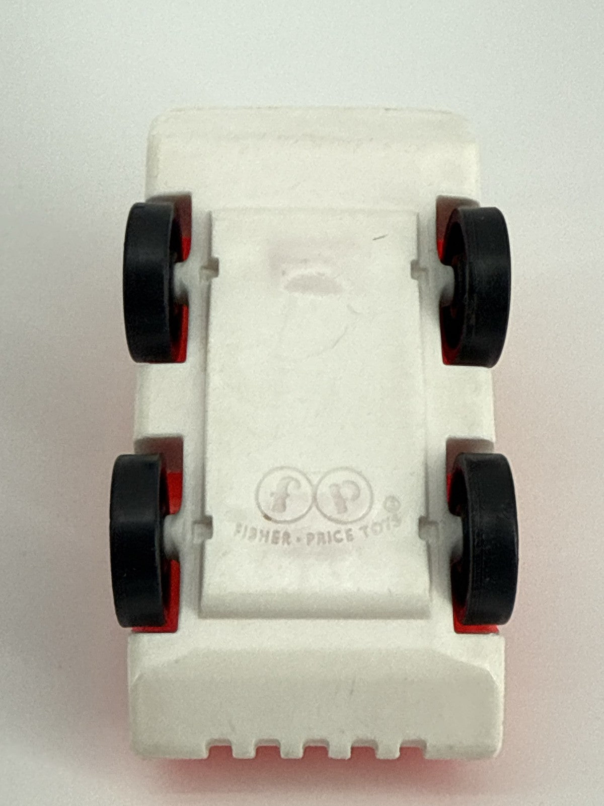 Fisher Price Little People Red Fire Truck Yellow Ladder Toy