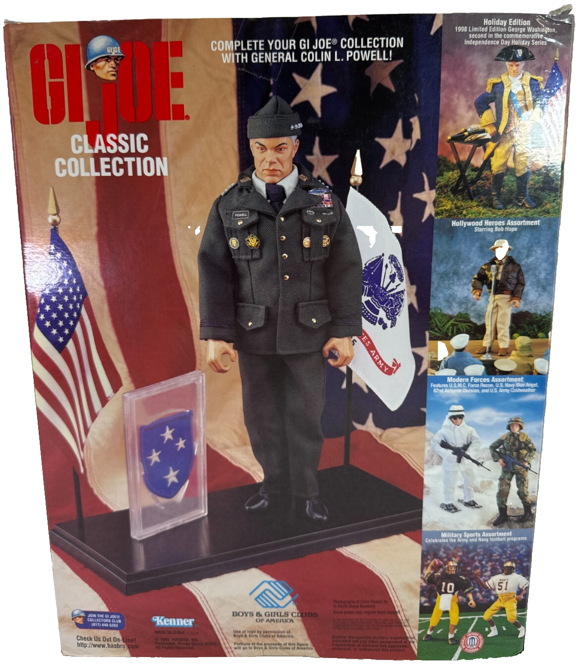 GI Joe 12" General Colin L. Powell Historical Commander Edition 1997