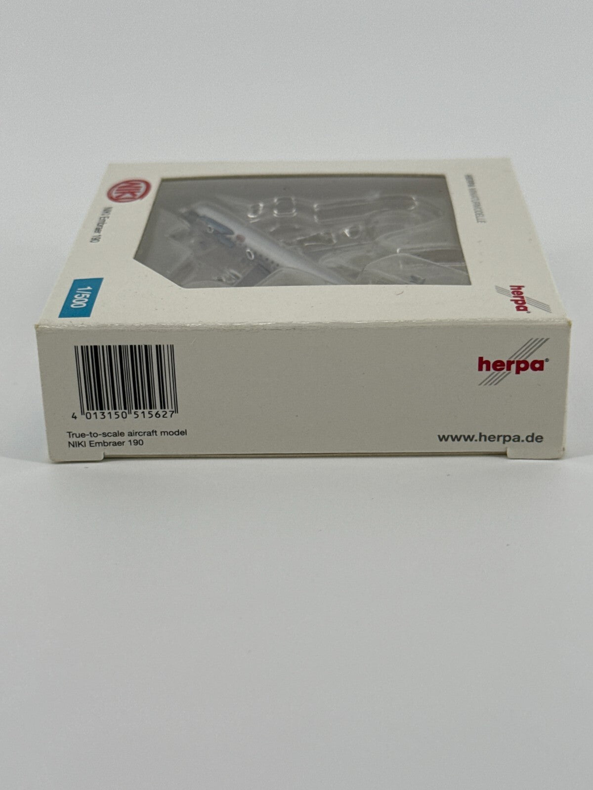 Herpa 1:500 NIKI Embraer 190 Reg OE-IHB Diecast Airplane Model Limited Edition