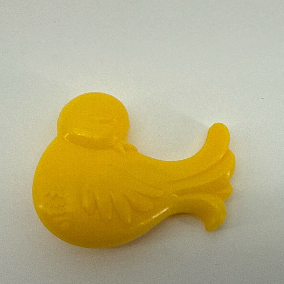 MLP G1 My Little Pony 1984 Yellow Bird Hair Brush Hasbro 80s